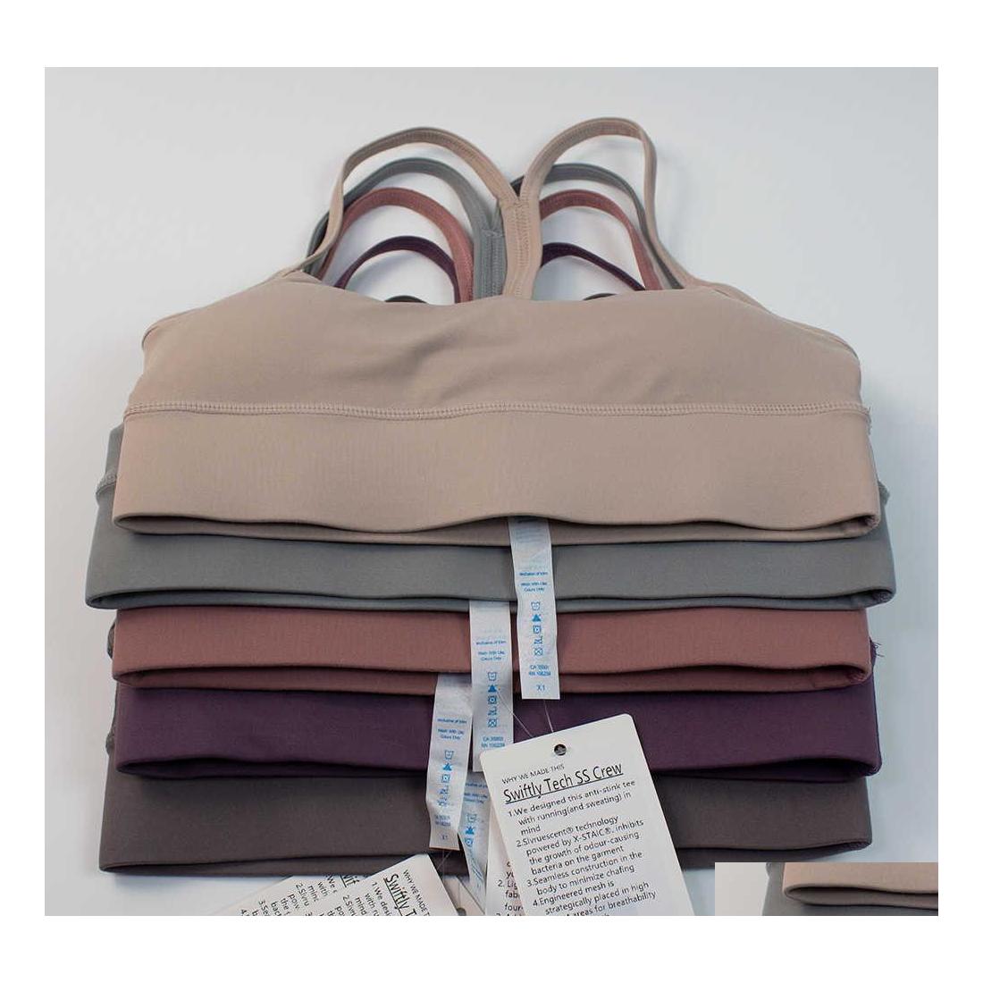 

Yoga Outfits Flow Y Back Bra Womens Sports Tank Tops Skinny Belt Beautif Vest Sling Shirt Running Fitness Casual Gym Clothes Drop De Dhppk, Dark blue y bra