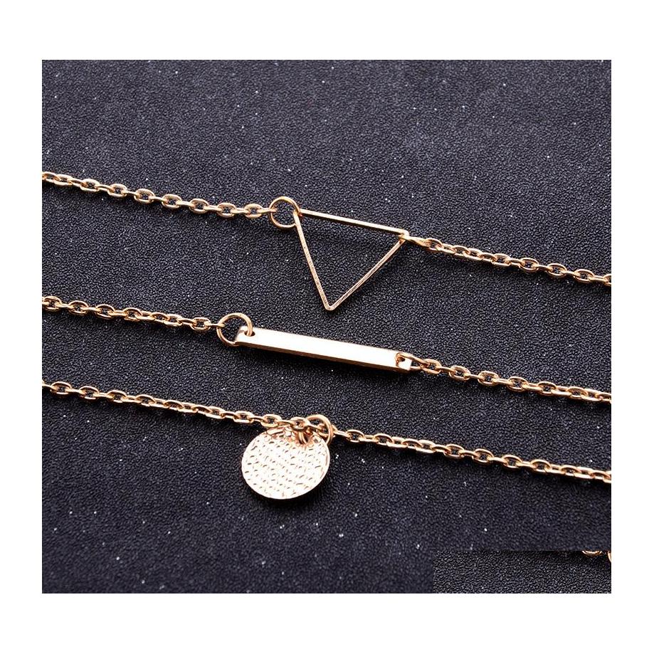 

Chokers Choker Necklace Mtilayer Bead Boho Necklaces Beautifly Jewelry Fashion Accessories Gift Statement Drop Delivery Pendants Dh31K