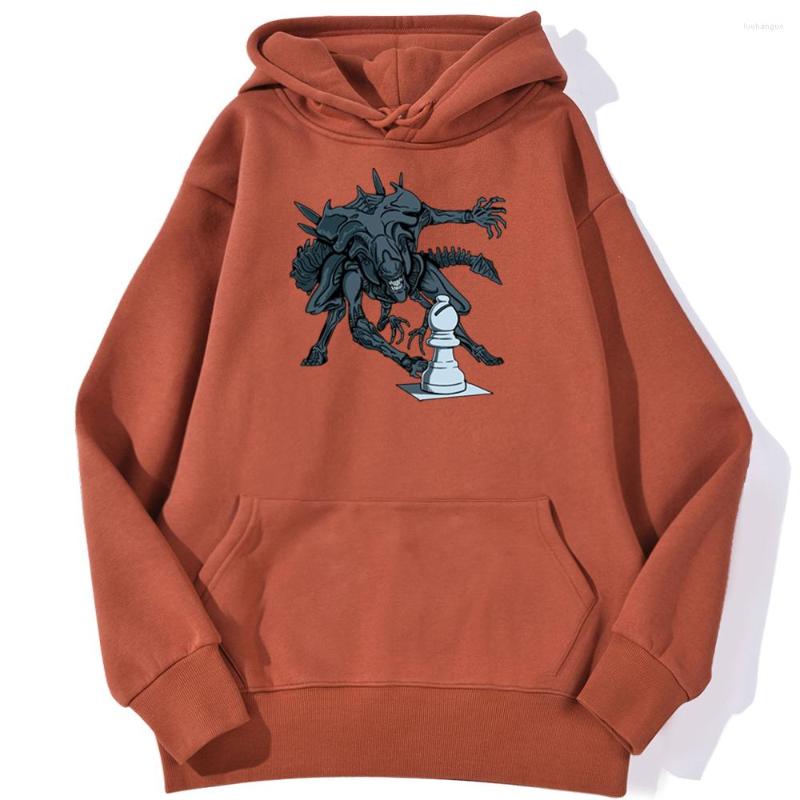 

Men' Hoodies Funny Movies Alien Printed Male Hoodie Sweatshirt Fashion Street Korean Autumn Sweatshirts Vintage Warm Men Clothing, Random