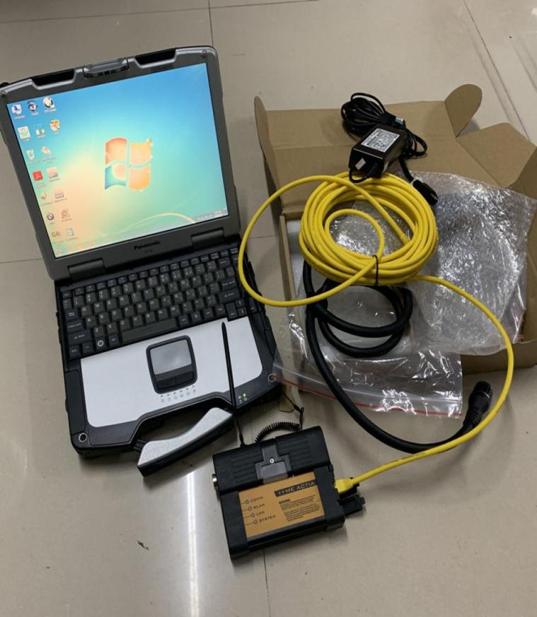 

bmw icom for diagnostic scanner tool with laptop cf30 touch screen pc hdd 1000gb cables full set4650040
