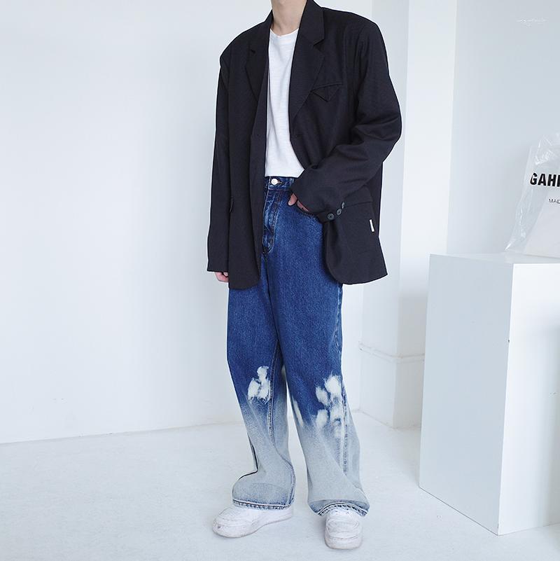 

Men' Jeans A1040 Fashion Men' 2023 Runway Luxury European Design Party Style Clothing, Picture shown