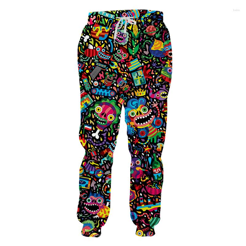 

Men's Pants Mens Jogger Casuals 3d Graffiti Printed Men Sports Comfortable Streetwear Oversized Long Trousers Custom, 00275