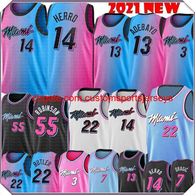 

Tyler 14 Herro Bam 13 Ado Jersey Jimmy 22 Butler Dwyane 3 Wade Jerseys Duncan 55 Robinson Basketball, Jersey1