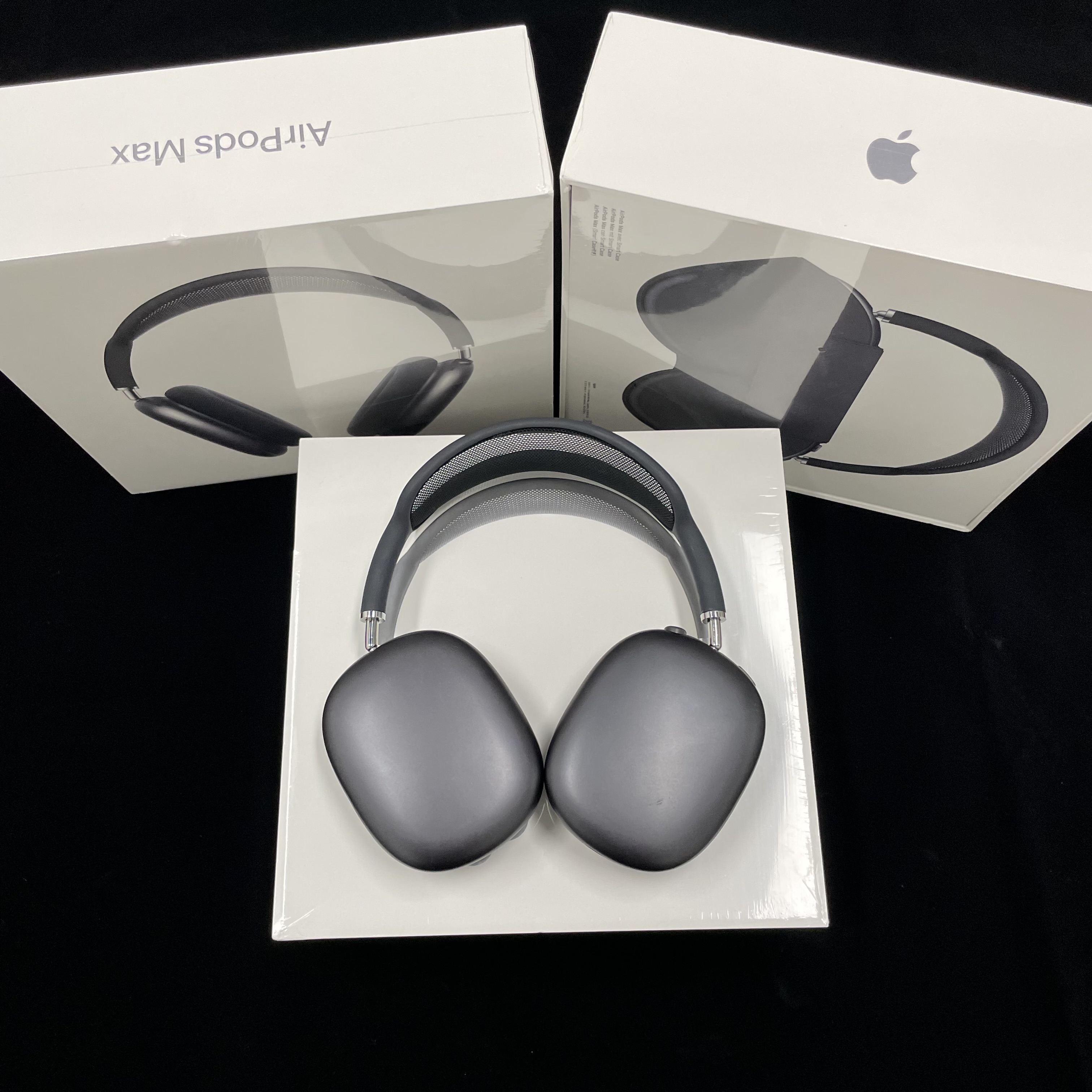 

Apple Airpods Max Gaming Headsets Headphones Noise Cancelling Air Pods Bluetooth Earphone Airpod Maxs for iPhone, Black