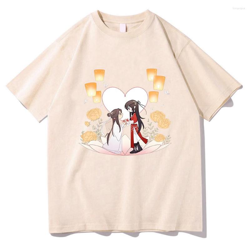 

Women's T Shirts Heaven Officials Blessing Tian Guan Ci Fu TGCF Aesthetic T-shirts WOMEN Cotton Fashion Cartoon High Street Kawaii, Blank