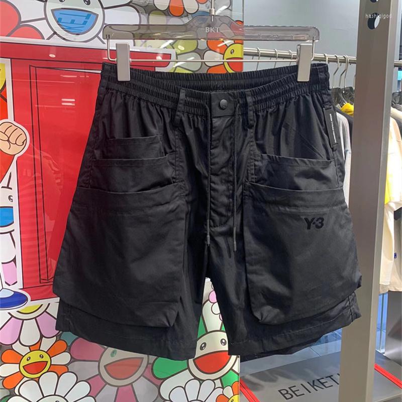 

Men' Shorts SS23 Trend Dark Overalls Men' Casual Beach Pants, Black