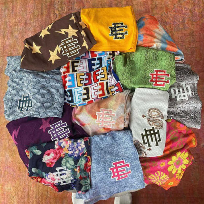 

Fashion Luxury Men's Ee Shorts Eric Emanuel Basic New York City Skyline Men Women Jog Casual Pant Loose Fitness Muscular Sports Pants Mesh Gym Short Sweatpants Bcji, 14