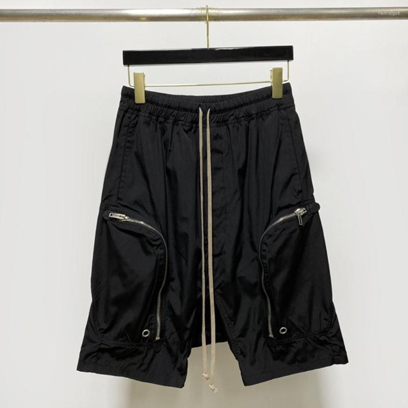 

Men's Shorts Fashion Women's Brand Original Zipper Design Luxury Men's High-end Slacks Famous Unisex High-quality Trend Hipster, Black