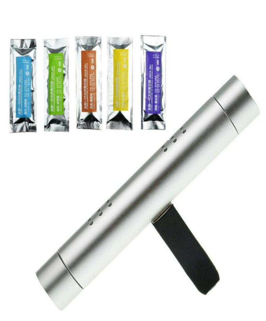 

8013mm Air Outlet Fragrance Clip Aluminum Alloy Car Vent Silver Freshener3068927