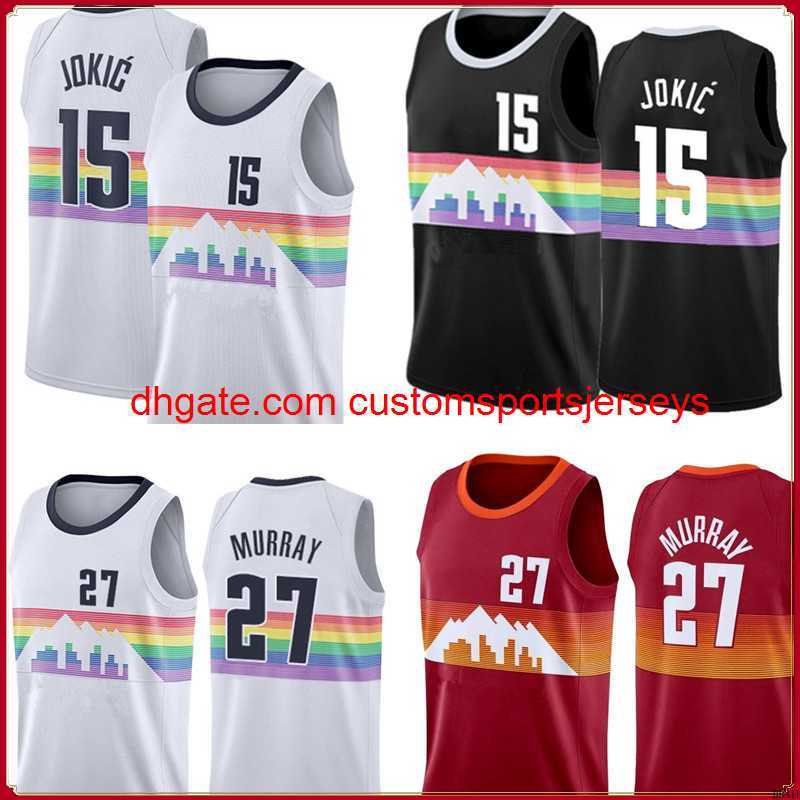 

15 Nikola man Basketball Jokic jersey Jamal 27 Murray jerseys Embroidery, Jersey1