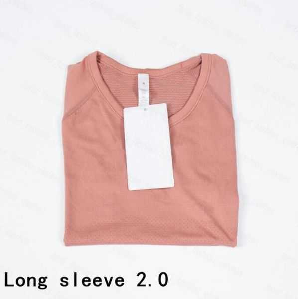 

d Color Yoga Womens Clothes Long Sleeve Shirt Top Sports Women Running Quick-drying Fitness Breathable 5v710, 4-long sleeve 2.0