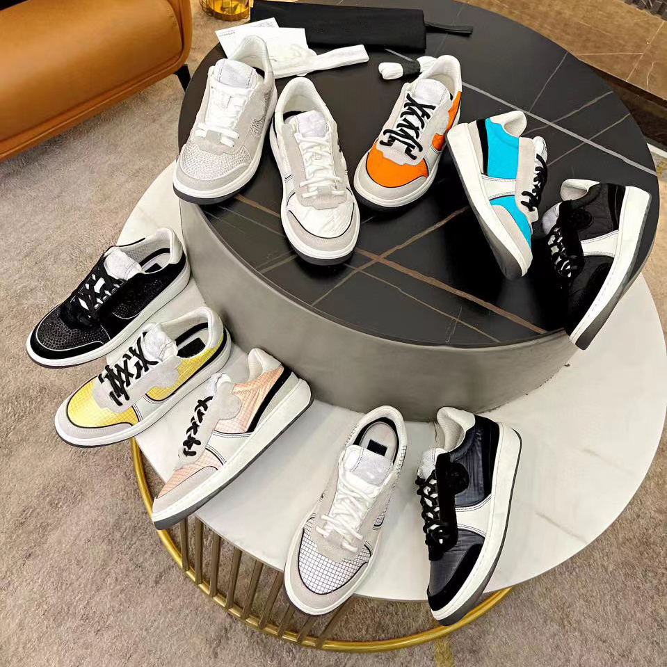 

Designer Sneakers Calfskin Casual Shoes Thick soled shoes lace shoes Trainers Shoe