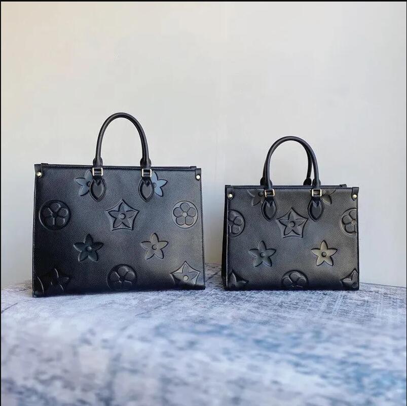 Designer Bags Women Bag Handbags Embossed Flower Monograms ONTHEGO GM MM Louiseitys Lvs Womens Handbag viutonity Purse Tote Shoulder Female backpack