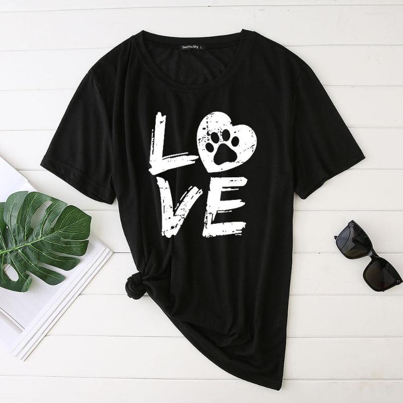 

Women' T Shirts 2023 Couple Hit Valentine' Day Love Letter Print Crewneck Large Size Short Sleeve T-shirt, Yellow