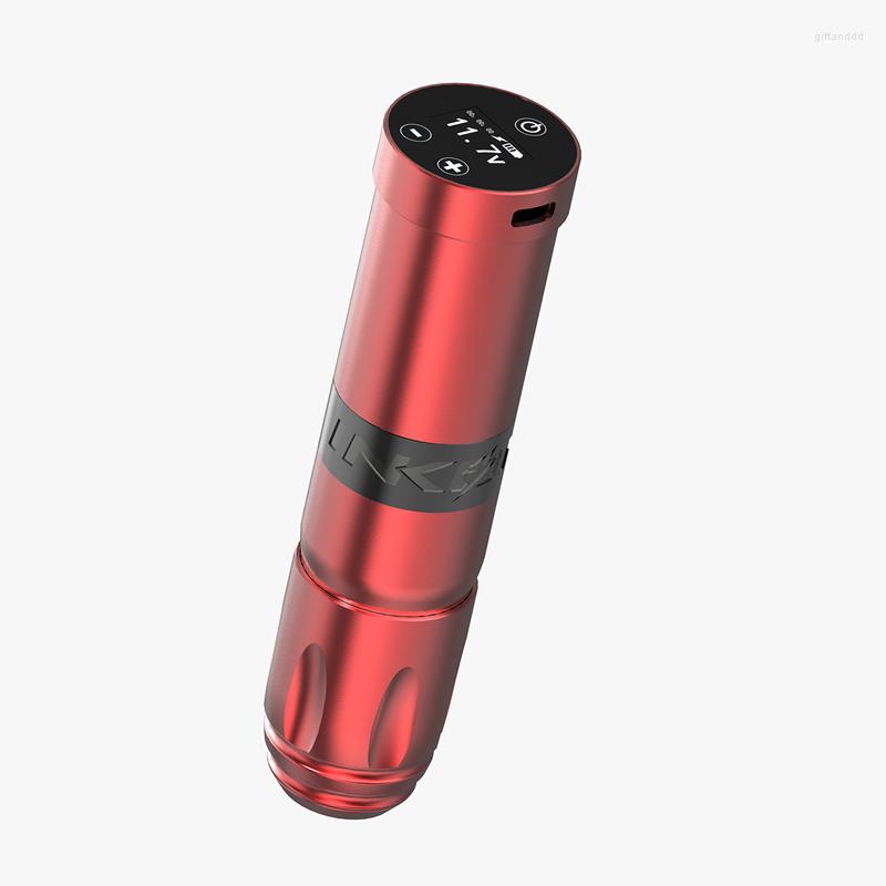 

Tattoo Machine Wireless Pen Battery Powerful Coreless Motor Touch Screen LED Display Cartridge Needles Gun Body Art