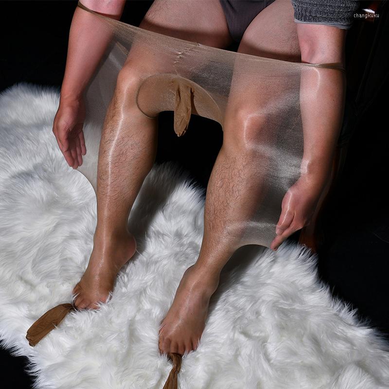 

Women Socks 1D Ultra-thin Stockings Men Lingerie Elastic Seamless Tights Silk Sexy Skinny Leg Breathable Glossy Pantyhose, Black