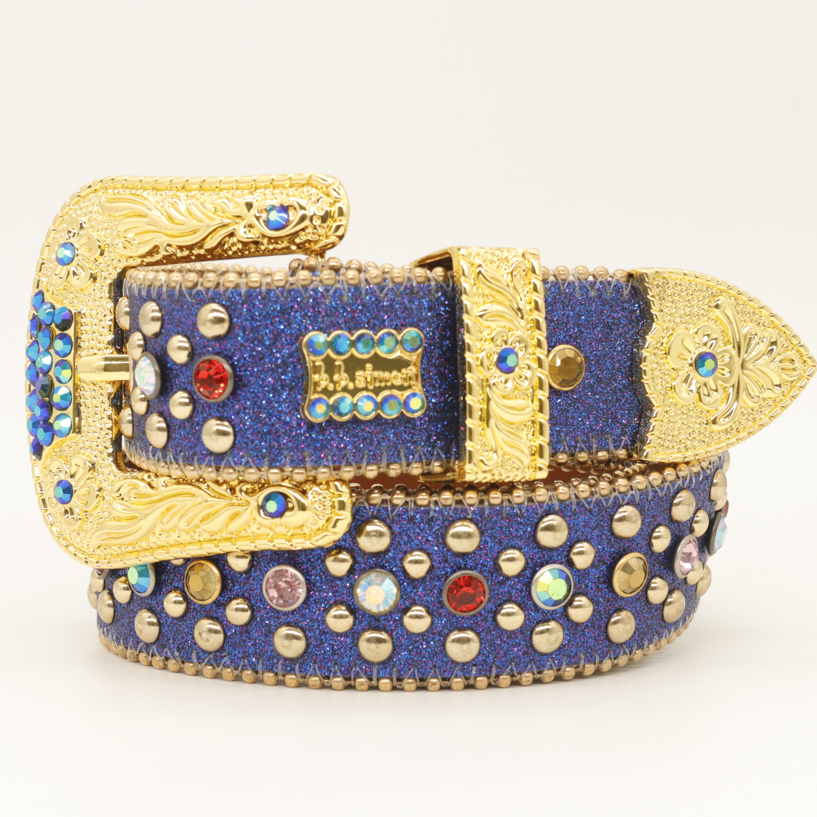 

Bb belt woman rhinestones Western Belts Studded Mens Belts Fashion Diamond Globe Buckle Broekriem Heren Leer belt for men, As pic