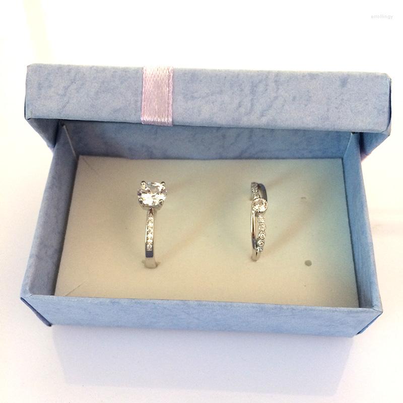 

Jewelry Pouches Size 8 5 2.5CM Rectangle Blue Paper Gift Box Packaging Fit Rings/ Pendants/Necklace For Friend/Mom/Girlfriend