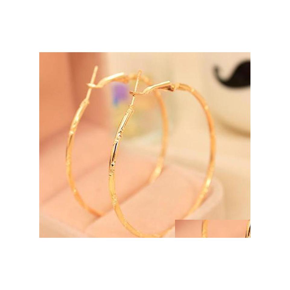

Hoop Huggie Earrings For Women Steel Basketball Wives Jewelry Christmas Big Gold Drop Delivery Dhynx