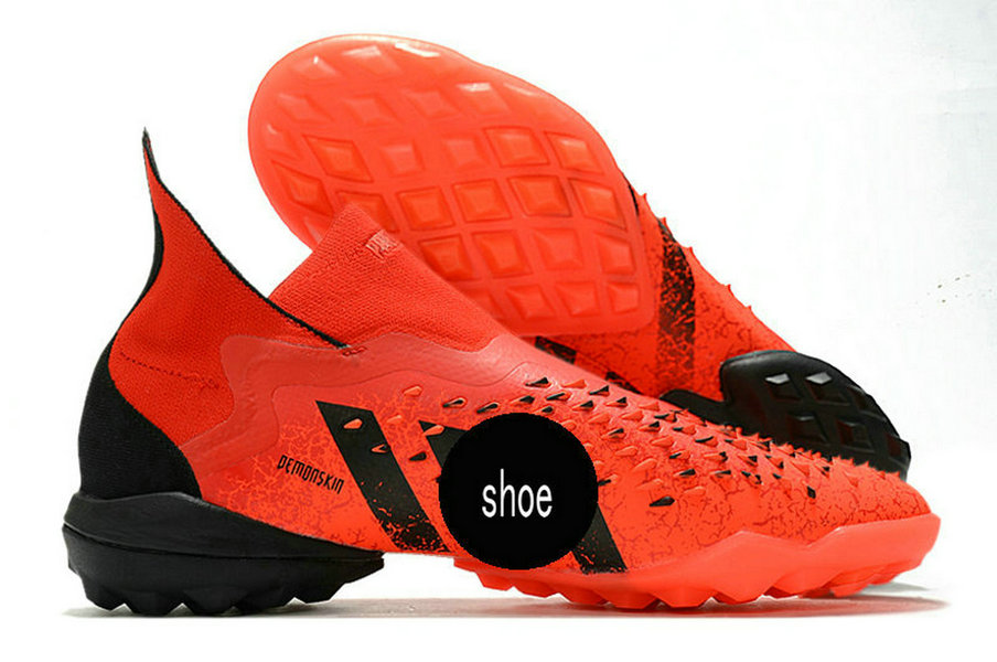 

predator freak tf men football shoes 21st generation meteorite pack suit knitting hightop knitting enthusiasts soccer shoe