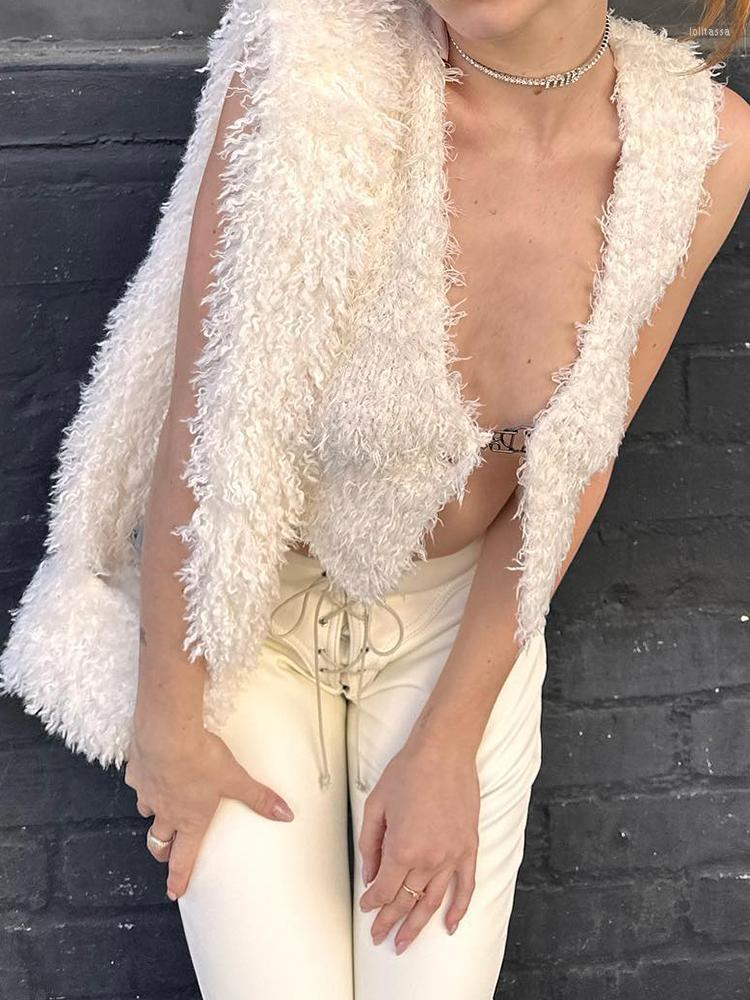 

Women' Tanks Y2K Skin Knitted Tank Tops V Neck Pin Up Sleevekless Crop Top Women Summer Basic Casual Chic Sweats Korean Harajuku Tee