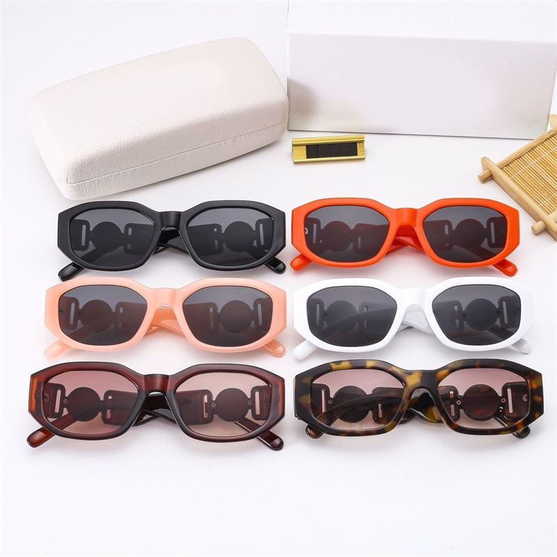 

Mens designer sunglasses luxury shades sun glasses womens fashion lentes de sol white orange frame oversized polarized uv protection eyeglasses
