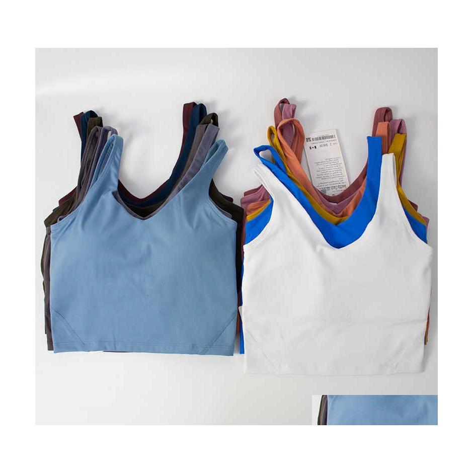 

Yoga Outfits U Back Tank Tops Gym Clothes Women Casual Running Nude Tight Sports Bra Fitness Beautif Underwear Vest Shirt Drop Deliv Dh0Zc, Light purple grey nude bra