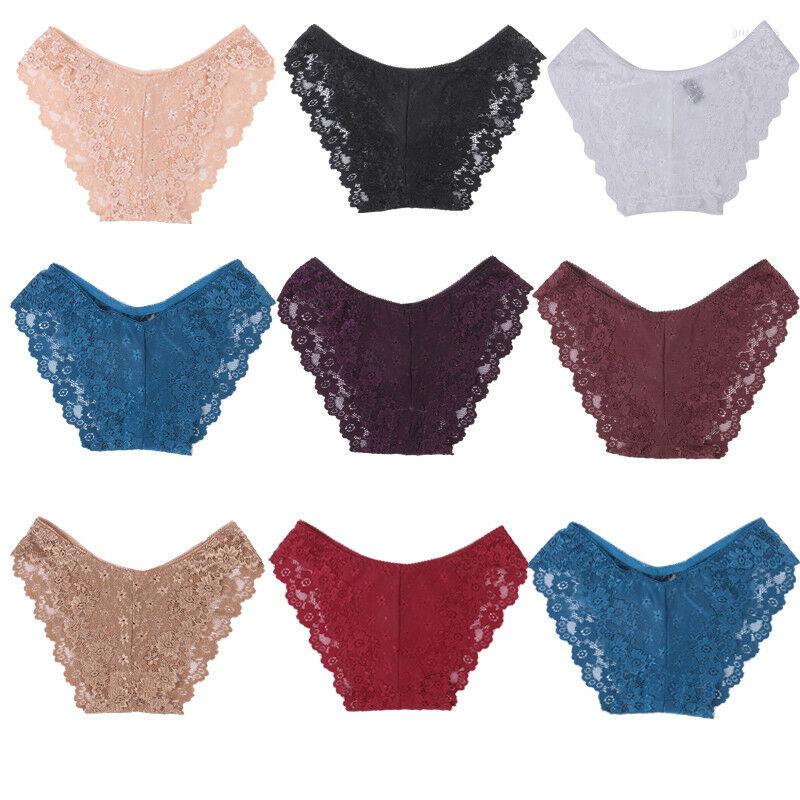 

Women's Panties 2023 Summer Sexy Womens Lace Floral Underpants Lingerie Underwear Knickers Briefs Shorts Pure Color, Beige