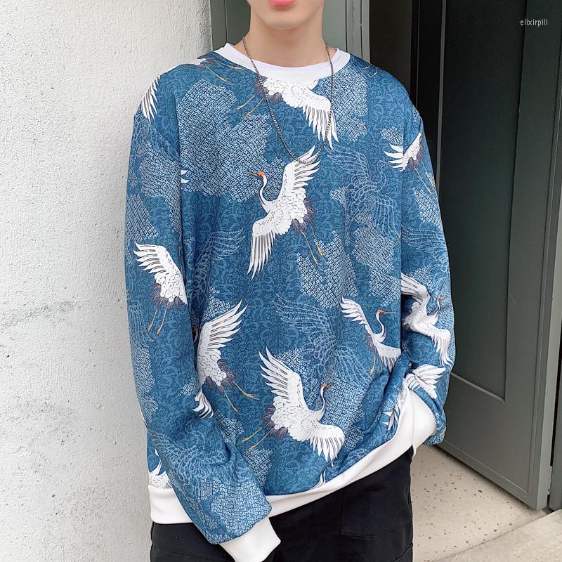 

Men's Hoodies & Sweatershirts Modis Printed Casual Oversize 5XL Loose Chinese Style Streetwear Hip-hop Hoodies&Sweatershirt Men, Black