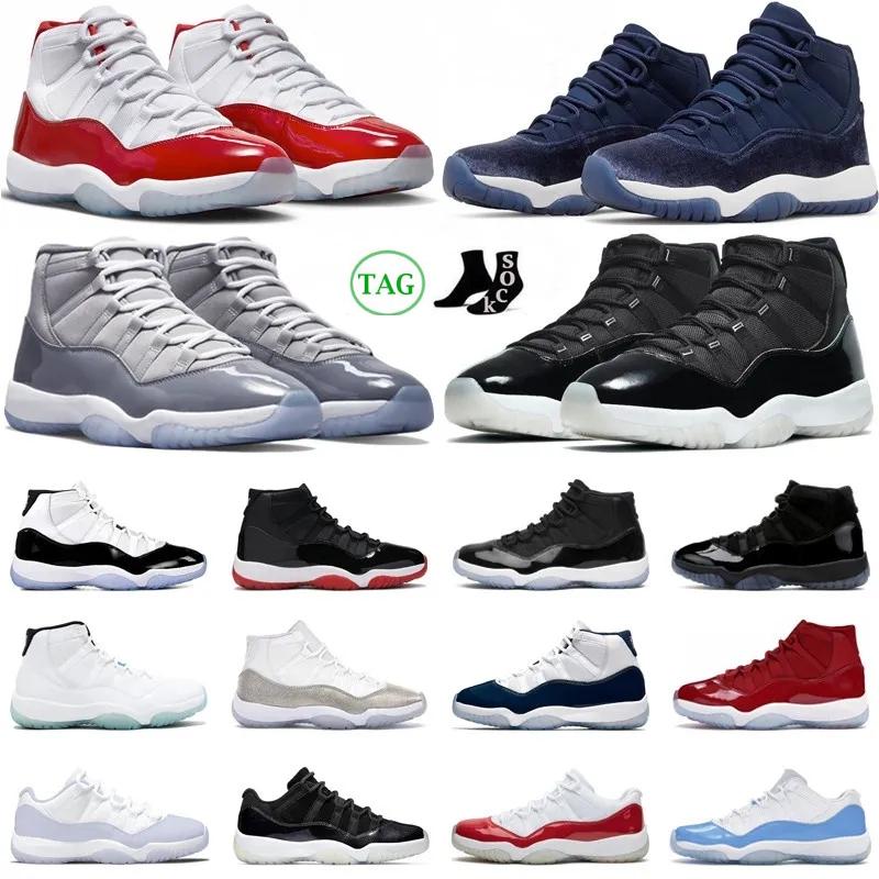 

Jorden 11 Jumpman Basketball Shoes Midnight Navy Olive Lux Retro Low 72-10 Men Trainers Jorden 11s Cherry Space Jam Citrus 11s Cool Grey Offs 36-47