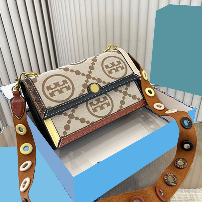 

Flap Messenger Bag Canvas Shoulder Bags Crossbody Purse Fashion Embroidered Letter Removable Leather Shoulder Strap With Hollow-out Decoration Interior Leather, Black