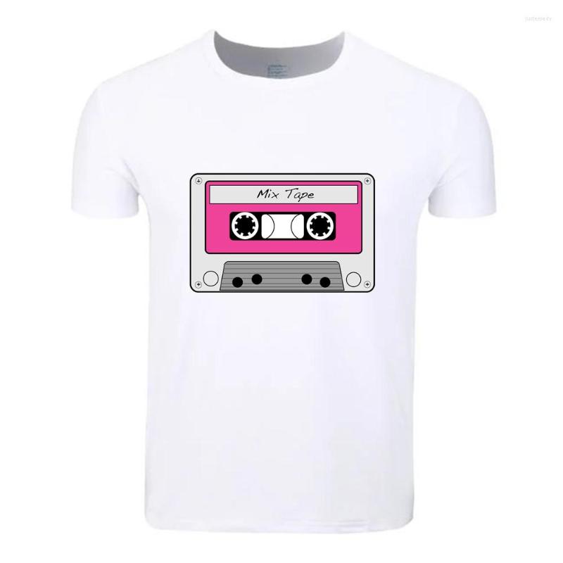 

Men's T Shirts Cassette Tape Fashion Cotton Big Size Students Summer T-Shirt Short Sleeve Men Women Boys Girls Shirt Tees Kids Tshirt