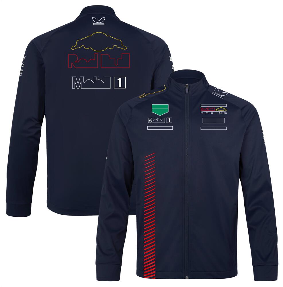 

F1 jacket 2023 new product car logo sweater racing suit Team commemorative edition plus size sports coat soft shell jacket waterproof coat official same model