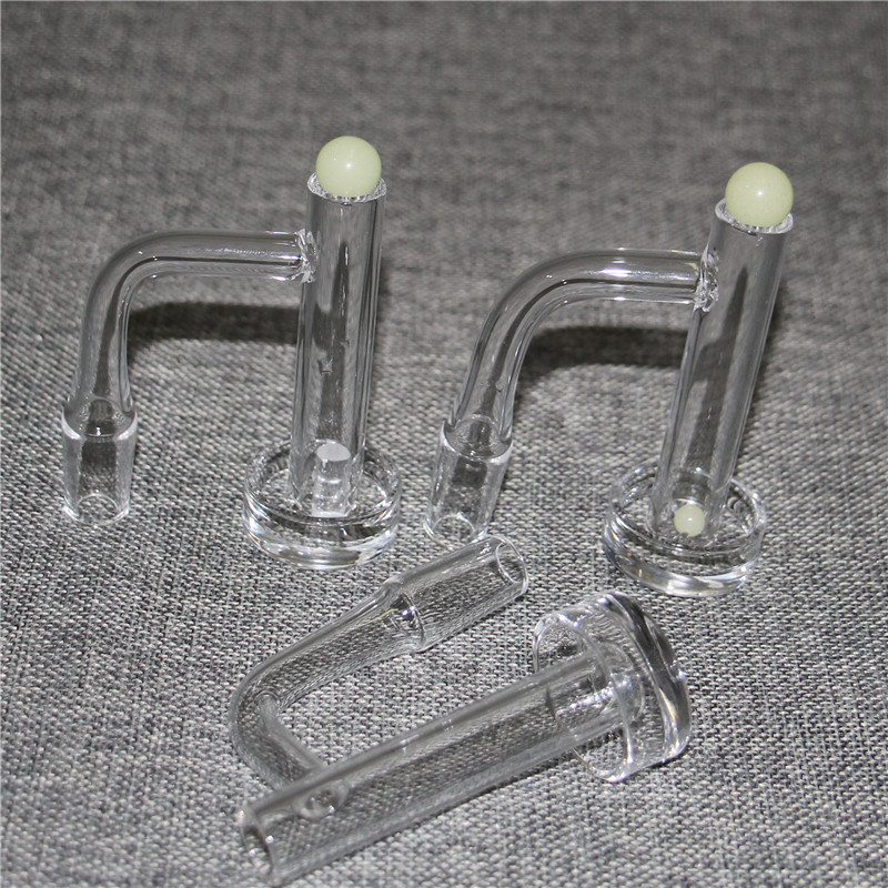 

Smoking Terp Slurper Beveled Edge Quartz Banger With Quartz Pillar/Quartz Cap 10mm 14mm 18mm for Dab Rigs Water Pipes