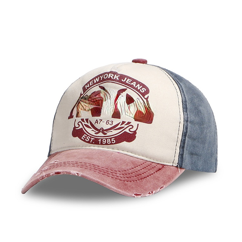 

Spring and Summer New Korean Style Baseball Cap Men's and Women's Coated Pure Cotton Sun Hat Shine Outdoor caps, Aspic