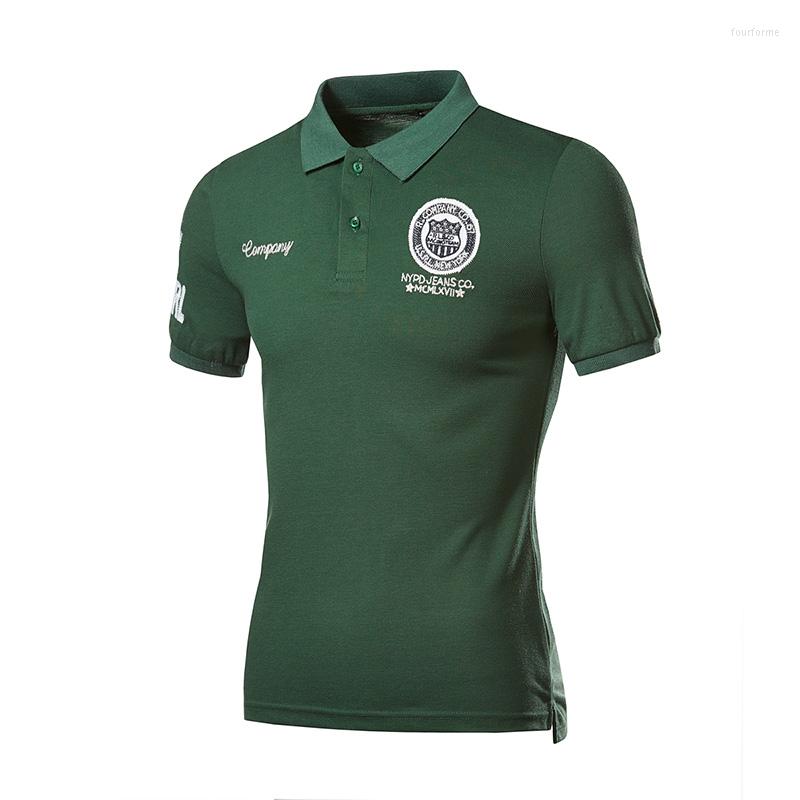 

Men' Polos Pure Color Cotton Short-sleeved POLO Multi Choice  M L XL 2XL 3XL 4XL 5XL Fashion Casual Man Shirts Slim Cool, Black