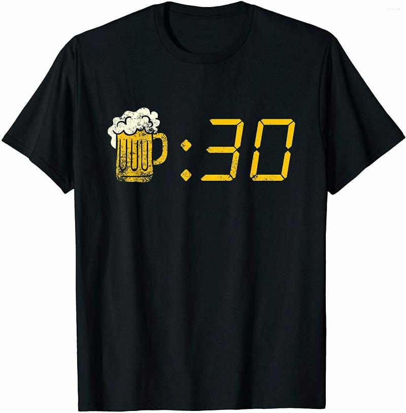 

Men' T Shirts Beer Thirty - Funny Drinking T-Shirt, Black