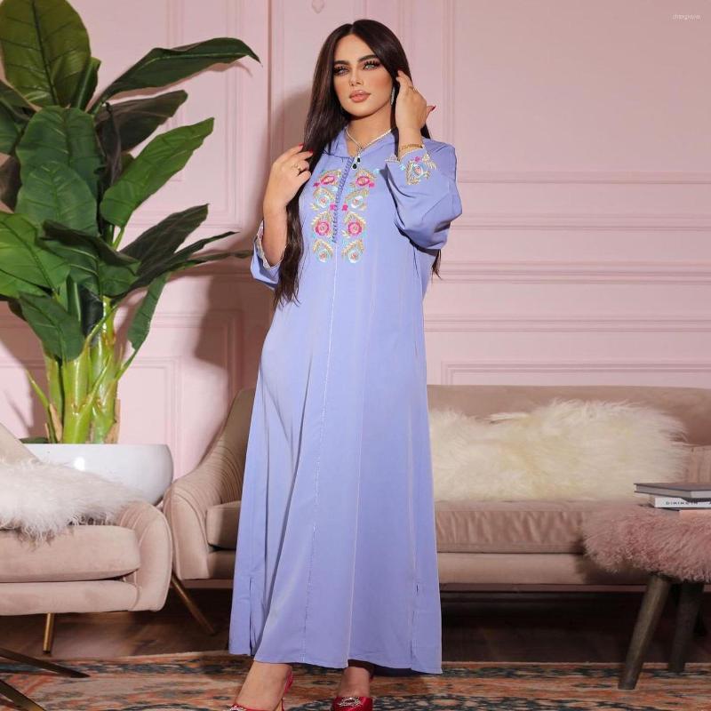 

Ethnic Clothing Musulmane Kaftan Robe Djellaba Femme Modest Dubai Abaya Turkey Islam Muslim Dress Abayas For Women Caftan Marocain