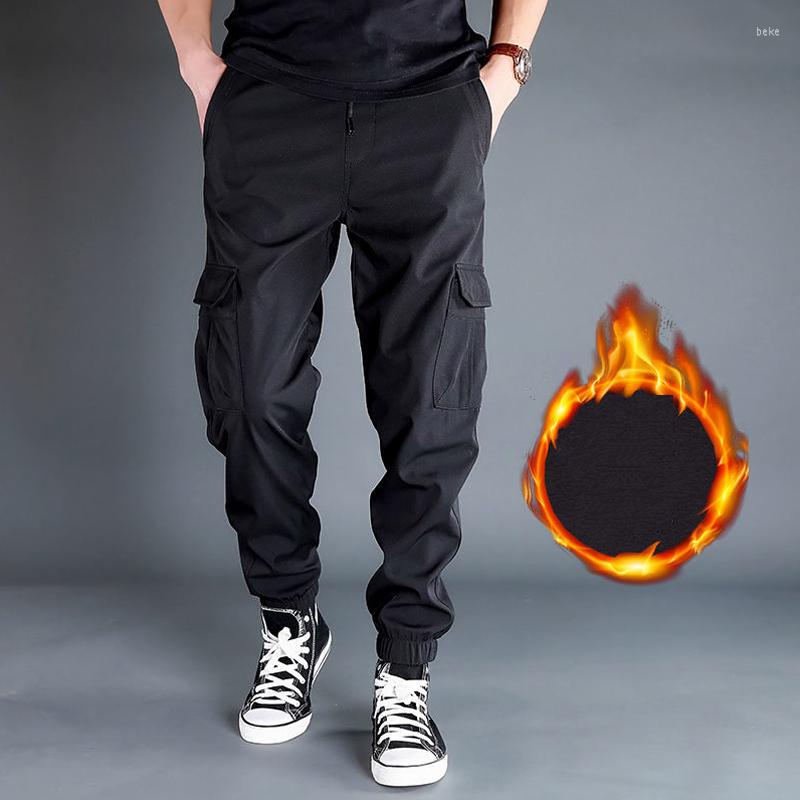 

Men's Pants Spring Fleece Joggers Men's Clothing Sportswear Cargo Tracksuit Jogging Men Hiking Tactical Military Trousers Sweatpants, Greenthin