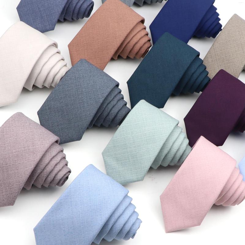 

Bow Ties Fashion Neckties Classic Men's Slik Polyester Solid Color Tie For Business Party Wedding Suit Shirt Skinny Neck Accessory