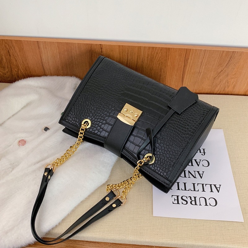 

Women Inclined Shoulder Bags Fashion casual Womens Bag Small Handbag Totes High-capacity PU leather Large volume wholesale Girl Mobile Phone Bag Black 77116