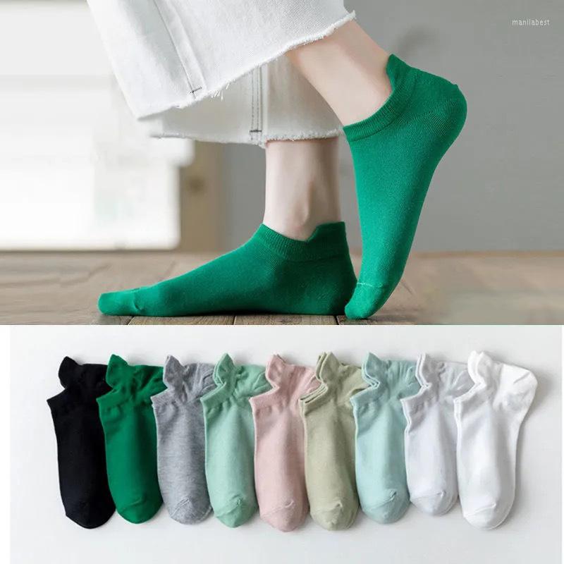 

Women Socks Comfortable Cotton Girl Women's Ankle Low Female Invisible Color Boy Hosiery Ladies Boat Sock Slipper 1pair