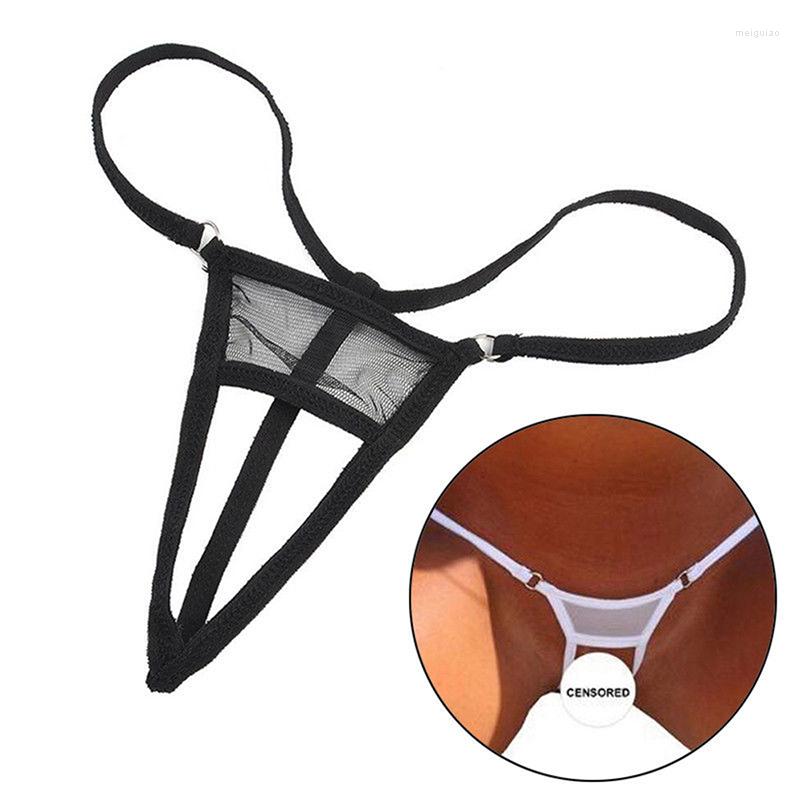 

Women's Panties Sexy Women Ladies Lace Transparent Menstrual Thong G-string Underwear Lingerie Tanga Bragas Mujer Culotte Femme, Black