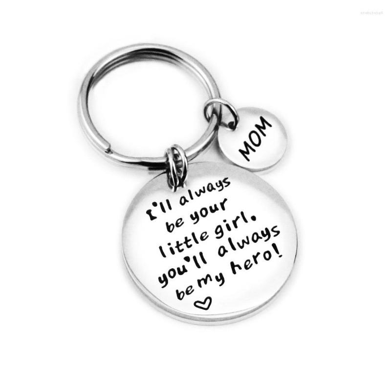 

Keychains Fathers Day Gift Keychain For Dad You Will Always Be My Hero Birthday Valentine From Daughter Son Kids Wife