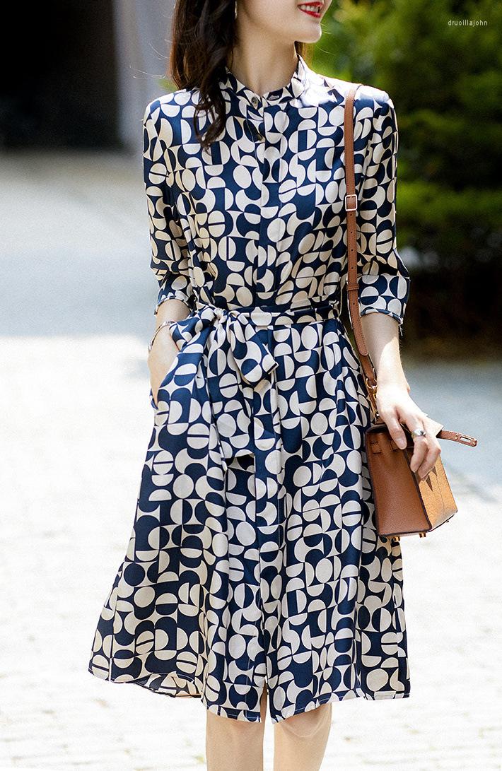 

Women' Two Piece Pants Shirt Dress Women' In 2023 Spring And Summer Loose Thin Versatile Skirt, Printed