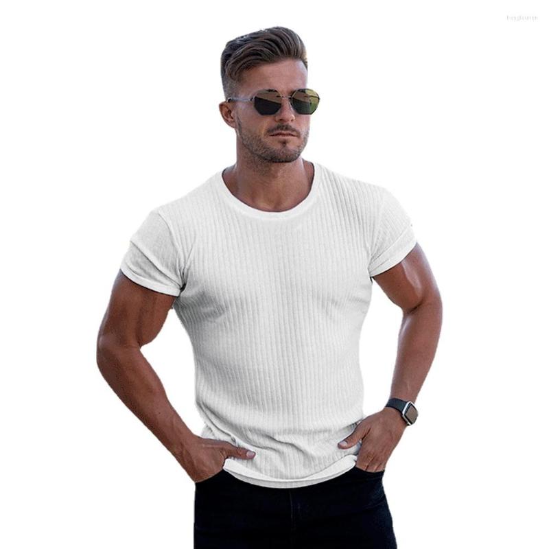 

Men's T Shirts 2023 Brand Men Shirt 7 Colors Fitness Mens Short T-shirts Sport Man O Neck For Male Clothing Tops Tees, Black