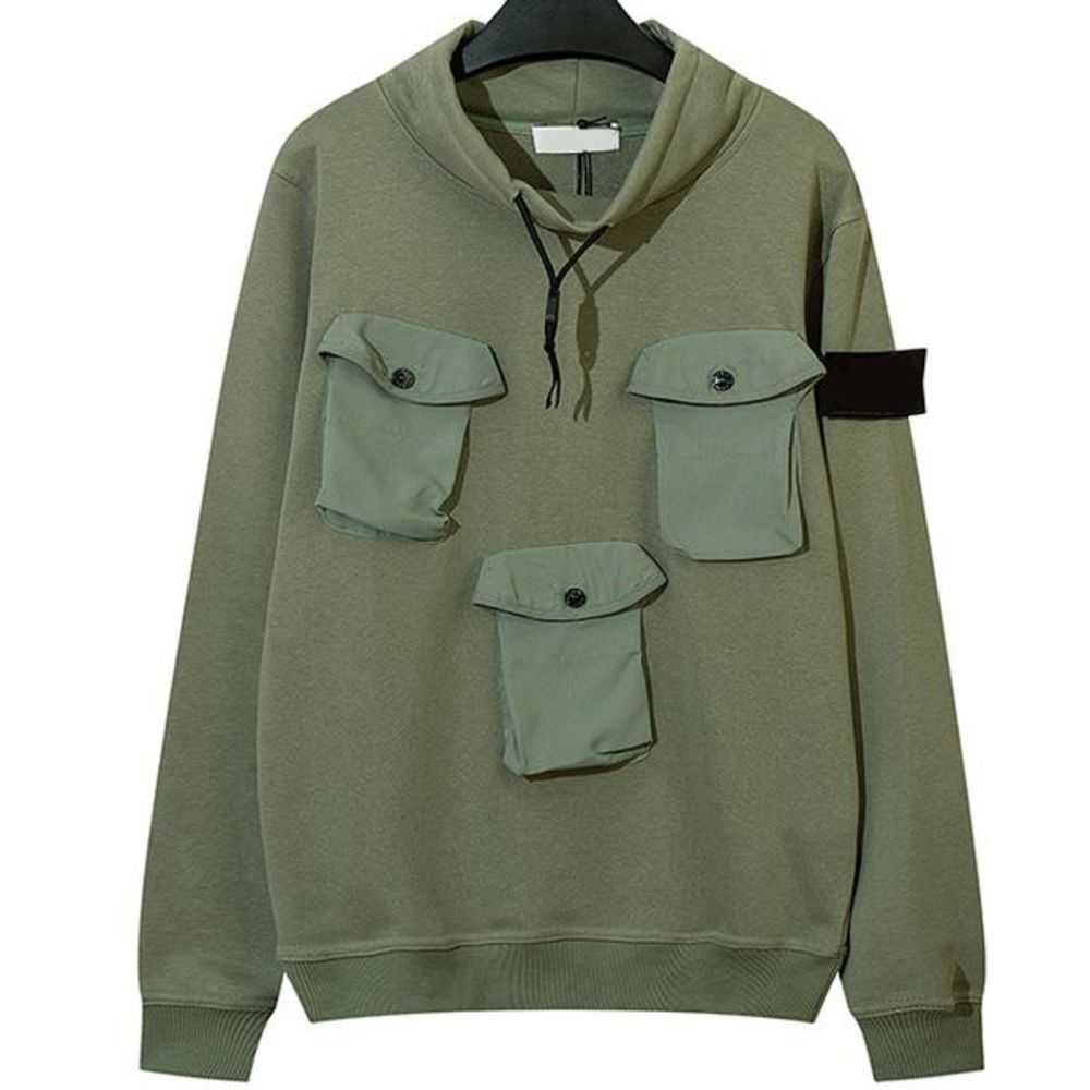 

Designer Men's Topstoney Hoodies Sweatshirts Mens Island Embroidered Badge Womens Cp Hoodie Multi-pocket Cardigan Sweater Size /l/xl/xxlupq5