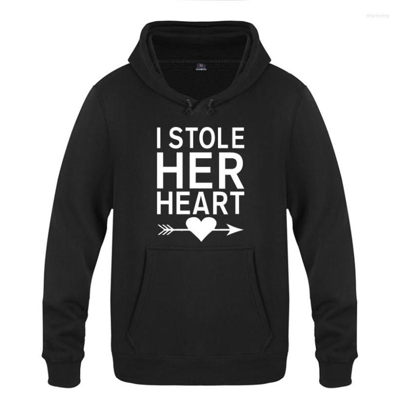 

Men' Hoodies I Stole Her Heart - St Valentine' Day Novelty Men 2023 Pullover Fleece Hooded Sweatshirts, Bay huat