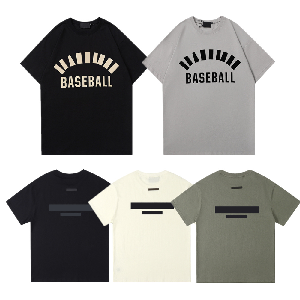 

Mens T-Shirts Women Fashion T Shirts Printing Short Sleeve Casual Clothes Couple outfit Unisex size S-XL Classic Letter Print summer round neck tees Designer T-shirt, T9-black