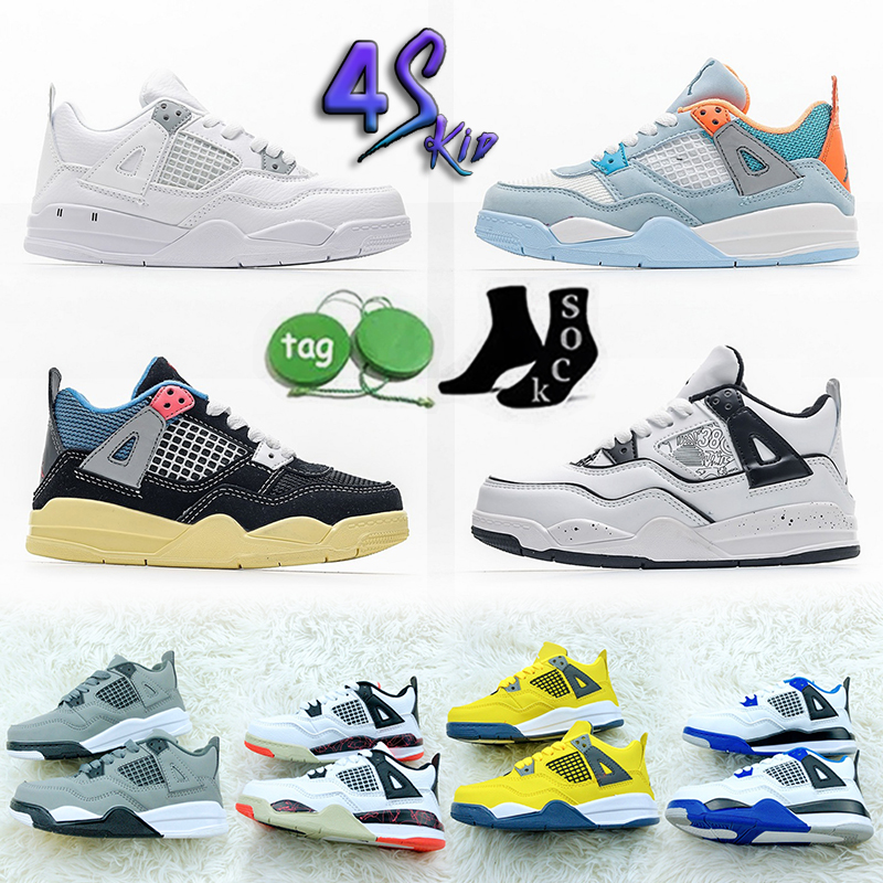 

Solo Kid shoes 4s 4 Baby designer sneaker Children Preschool Outdoor Trainers Toddler Girl Tod Chaussures Pour Enfant Sapatos infantis Child shoes, 15